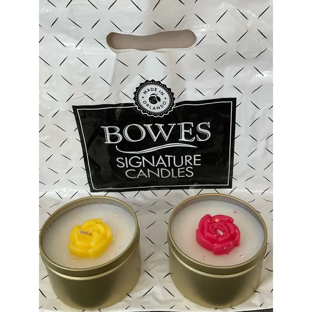 Bowes Signature Candles 2 Candles NEW